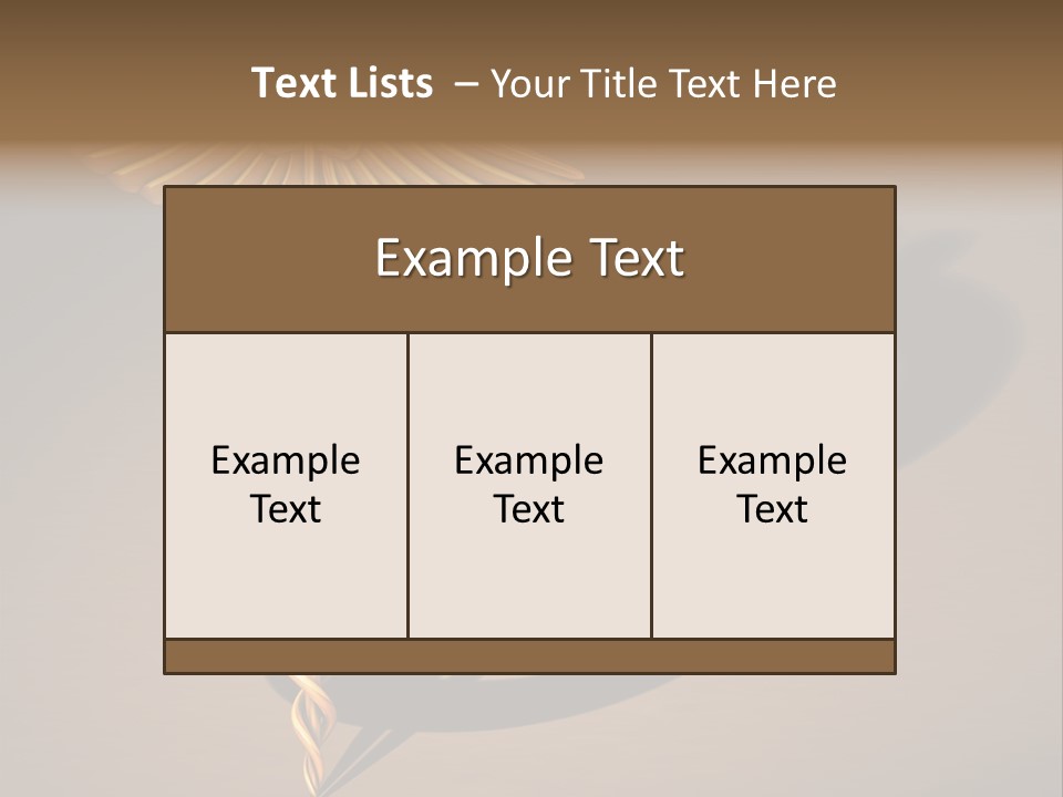 Sunset Caucasian Standing PowerPoint Template