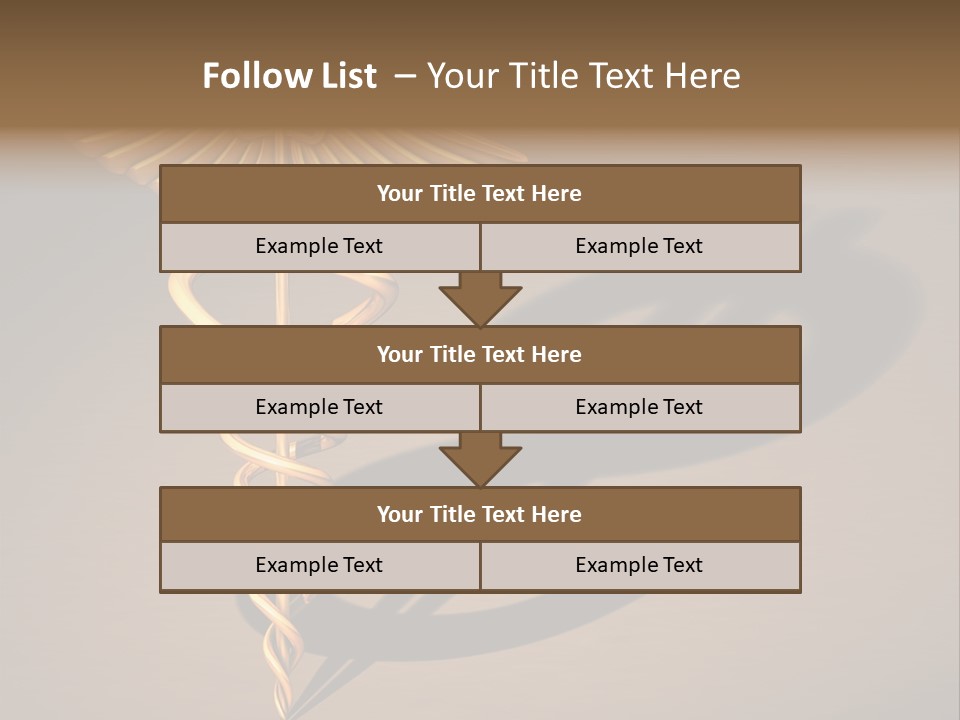 Sunset Caucasian Standing PowerPoint Template
