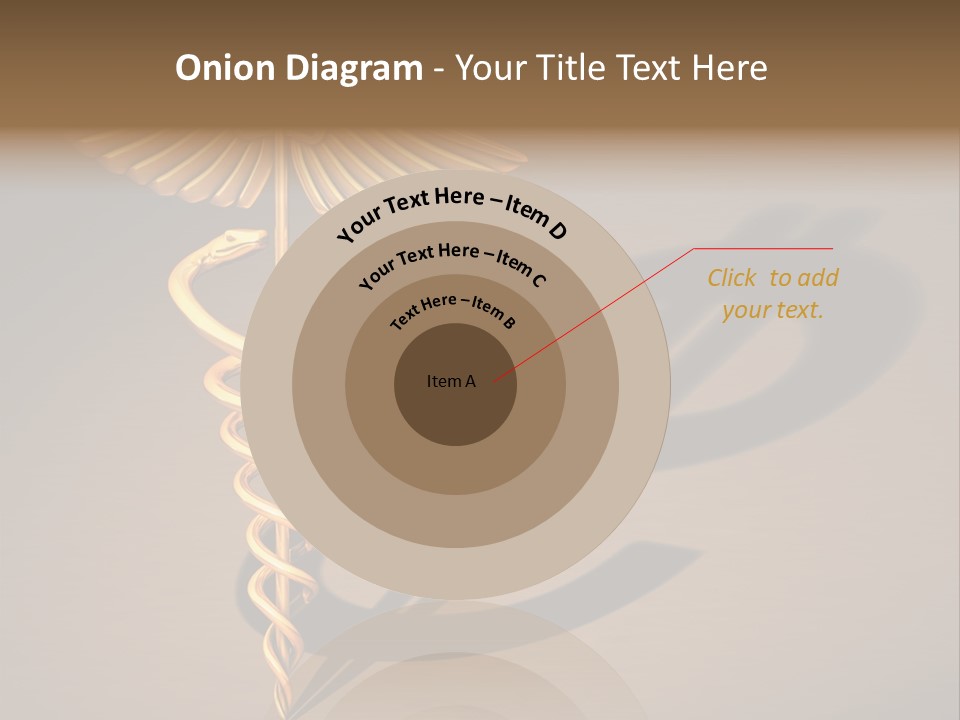 Sunset Caucasian Standing PowerPoint Template
