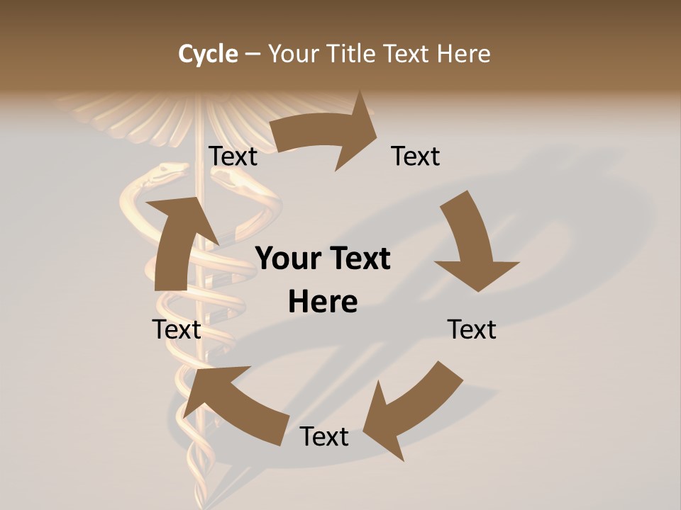 Sunset Caucasian Standing PowerPoint Template