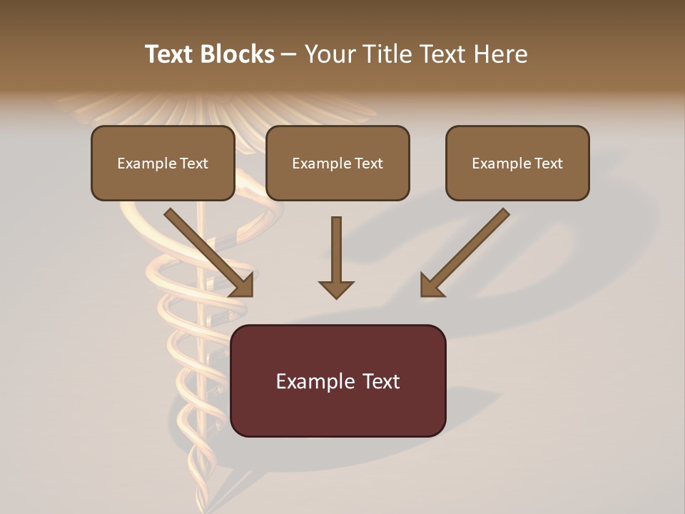 Sunset Caucasian Standing PowerPoint Template