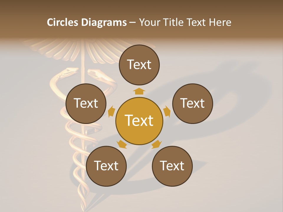 Sunset Caucasian Standing PowerPoint Template