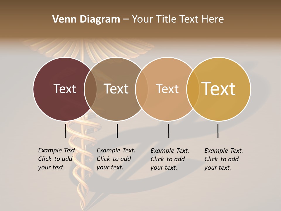Sunset Caucasian Standing PowerPoint Template
