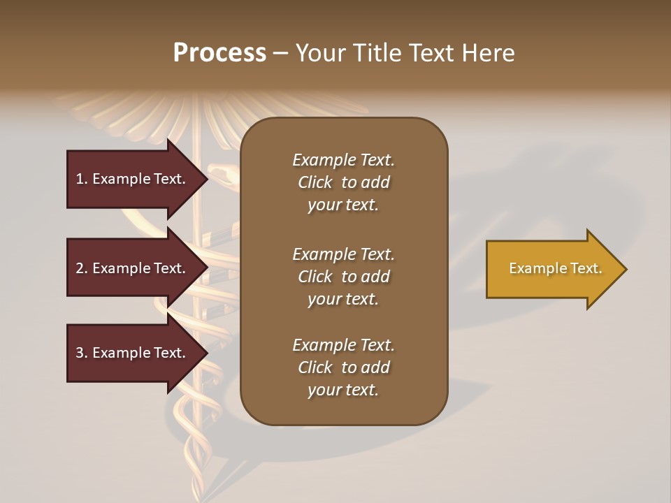 Sunset Caucasian Standing PowerPoint Template