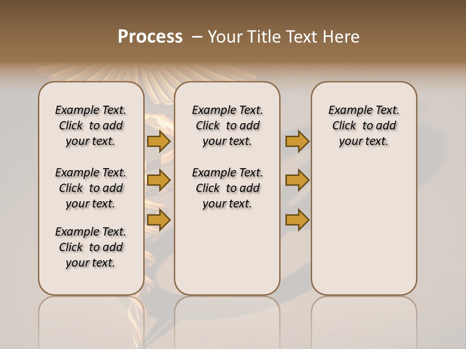 Sunset Caucasian Standing PowerPoint Template