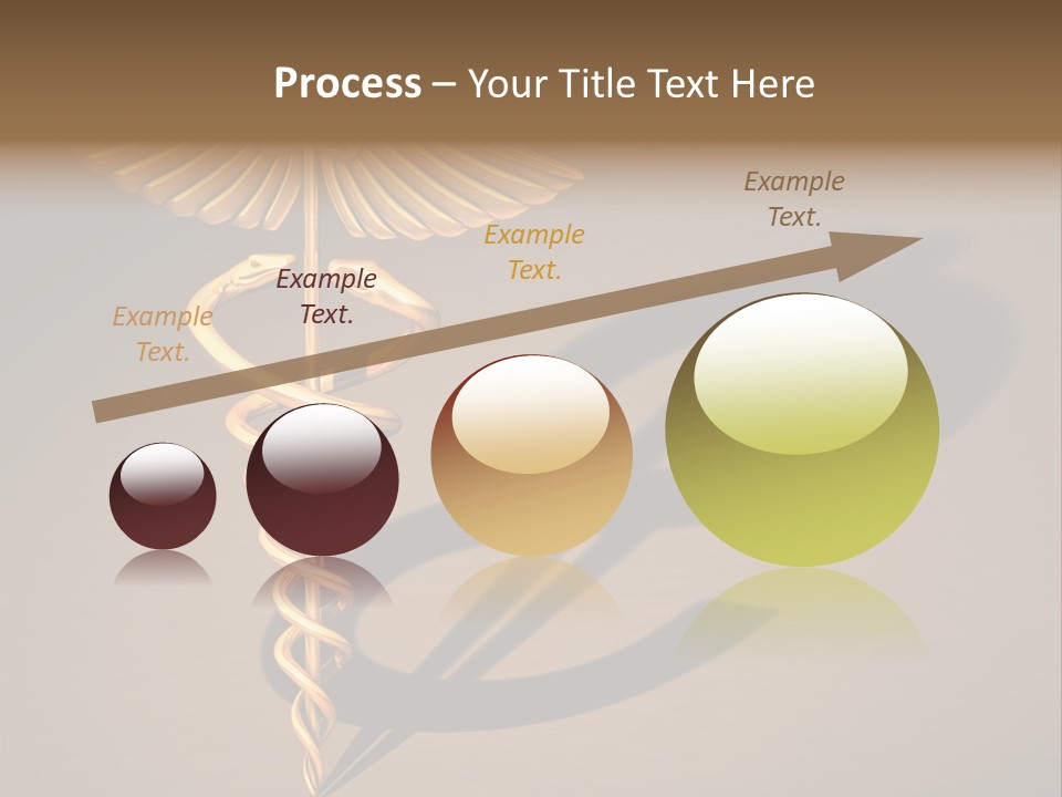 Sunset Caucasian Standing PowerPoint Template