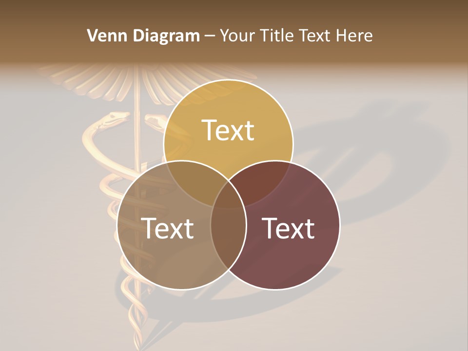 Sunset Caucasian Standing PowerPoint Template