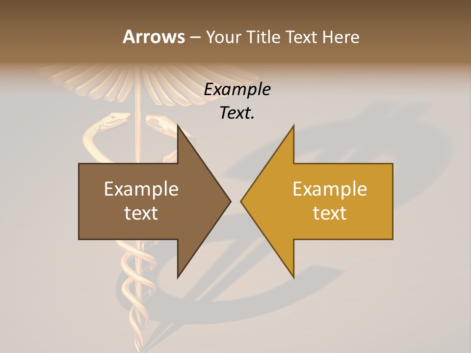 Sunset Caucasian Standing PowerPoint Template