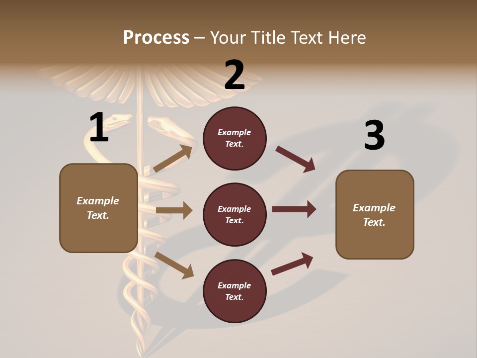 Sunset Caucasian Standing PowerPoint Template
