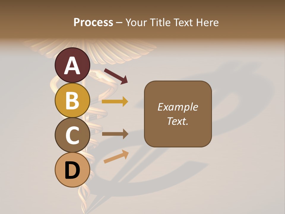 Sunset Caucasian Standing PowerPoint Template