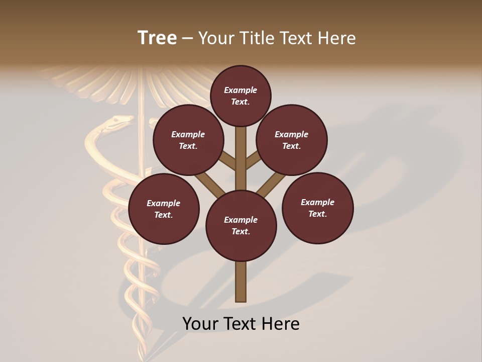 Sunset Caucasian Standing PowerPoint Template