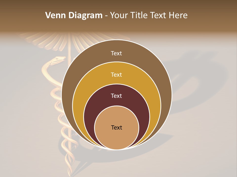 Sunset Caucasian Standing PowerPoint Template