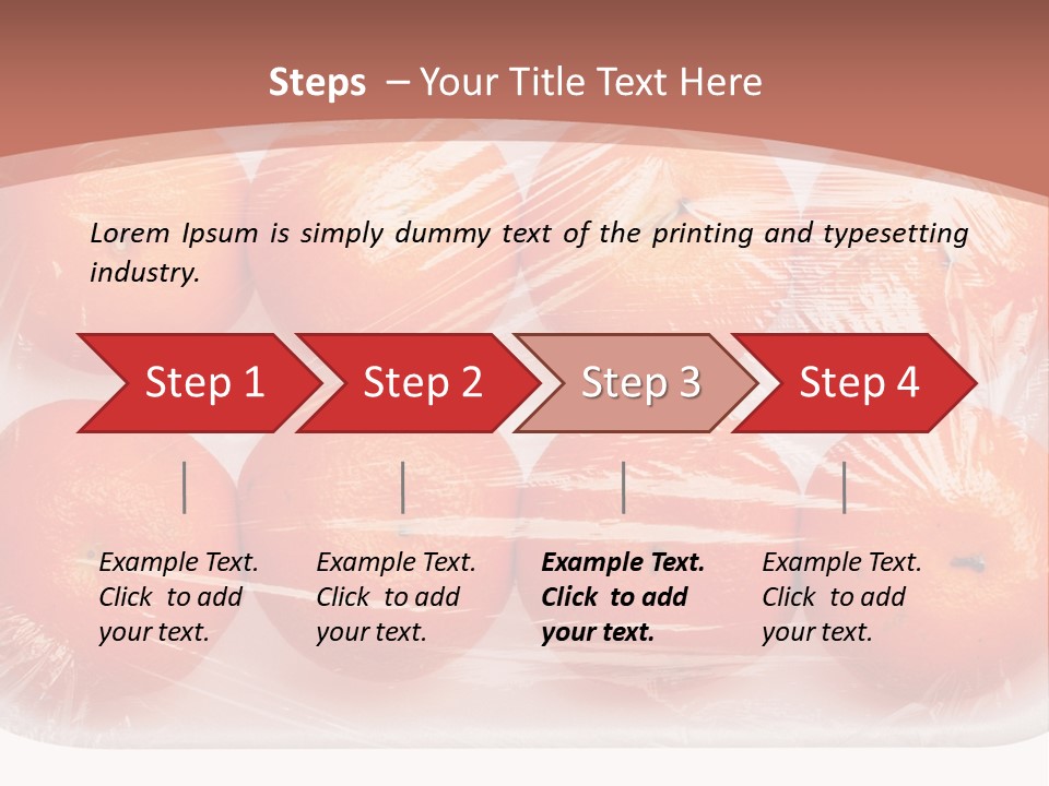 Peaceful Older Lifestyle PowerPoint Template