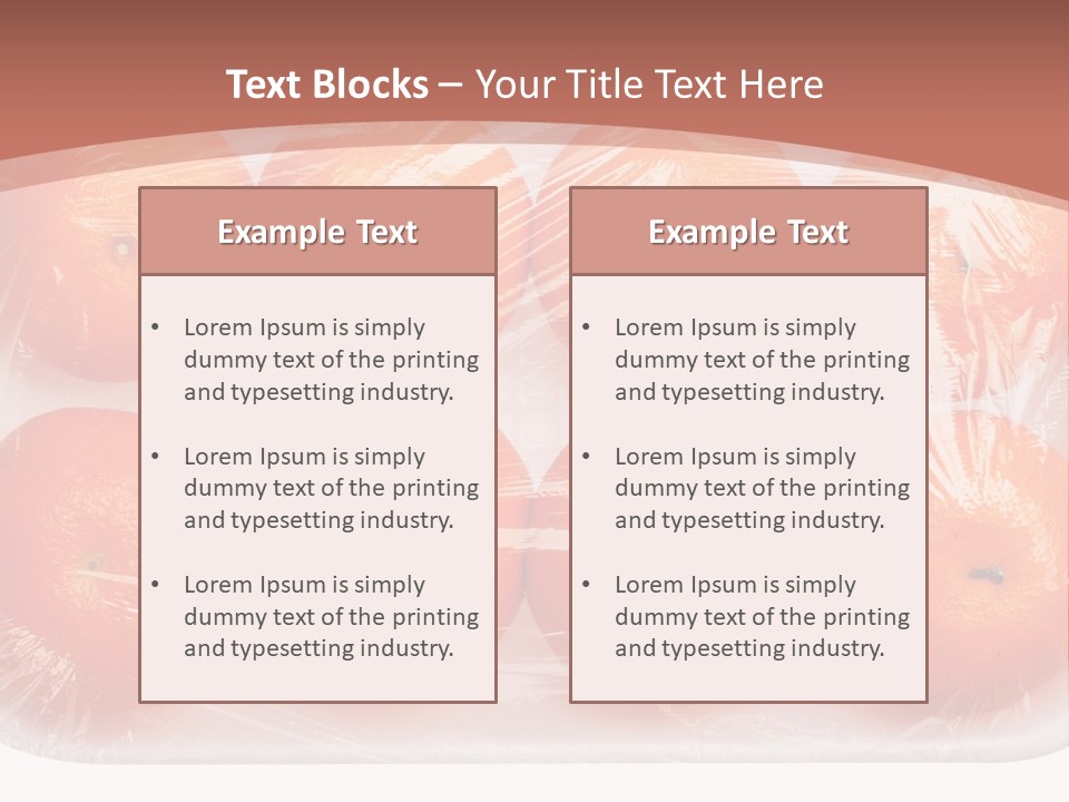 Peaceful Older Lifestyle PowerPoint Template