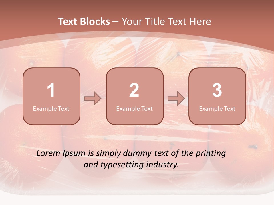 Peaceful Older Lifestyle PowerPoint Template
