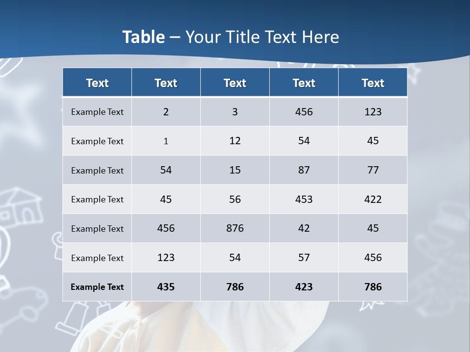 Daughter Wellness Retired PowerPoint Template