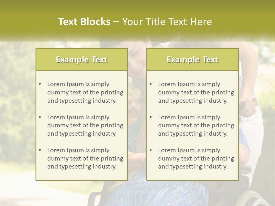 Woman Sad Older PowerPoint Template