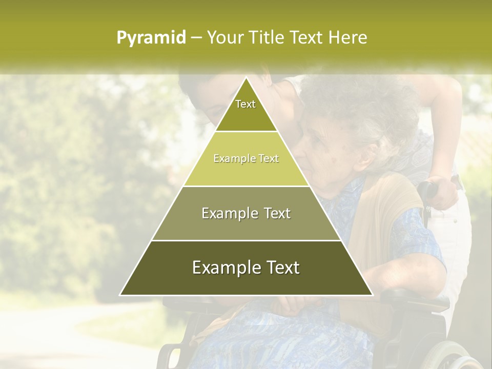 Woman Sad Older PowerPoint Template