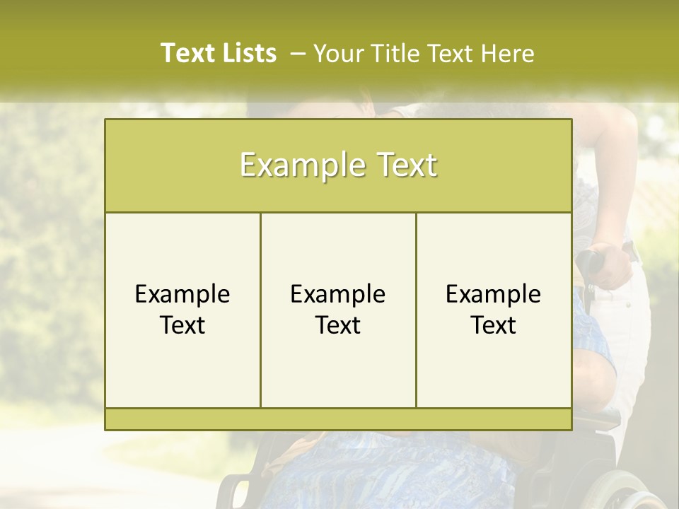 Woman Sad Older PowerPoint Template