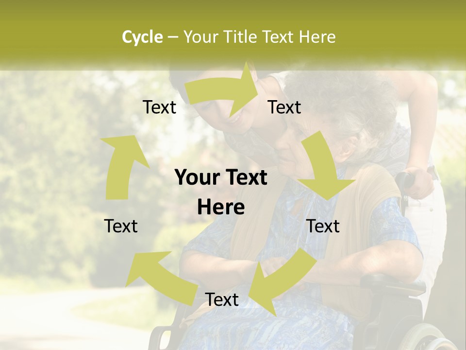 Woman Sad Older PowerPoint Template