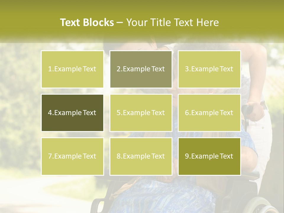 Woman Sad Older PowerPoint Template