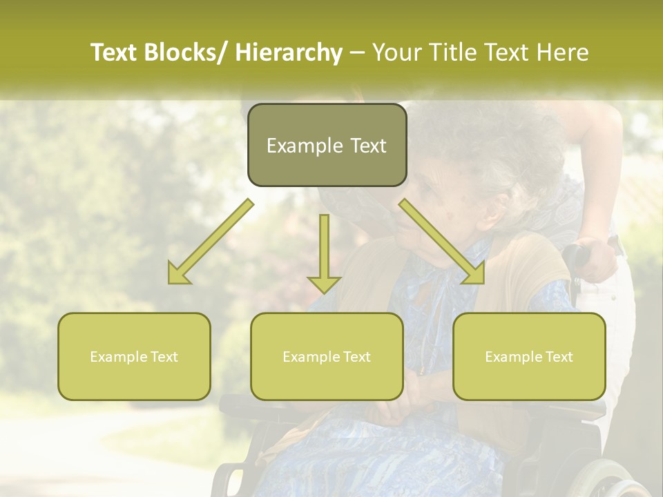Woman Sad Older PowerPoint Template