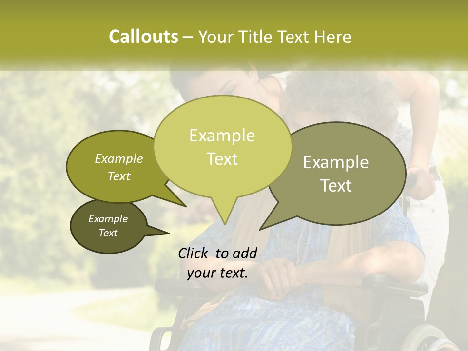 Woman Sad Older PowerPoint Template