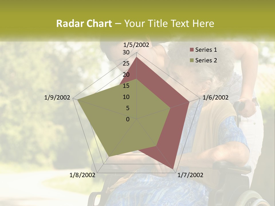 Woman Sad Older PowerPoint Template