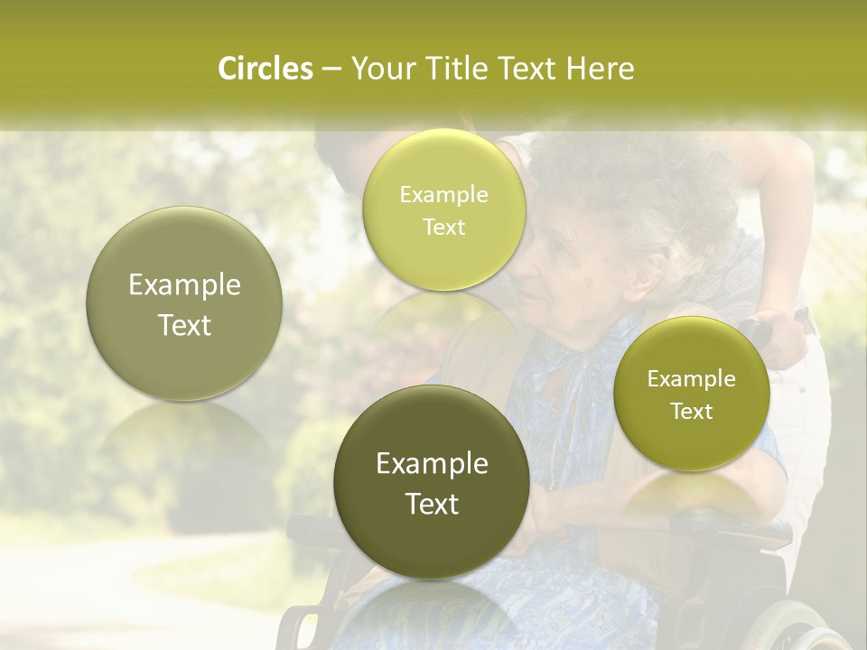 Woman Sad Older PowerPoint Template