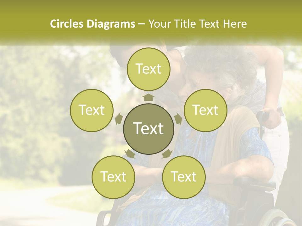 Woman Sad Older PowerPoint Template