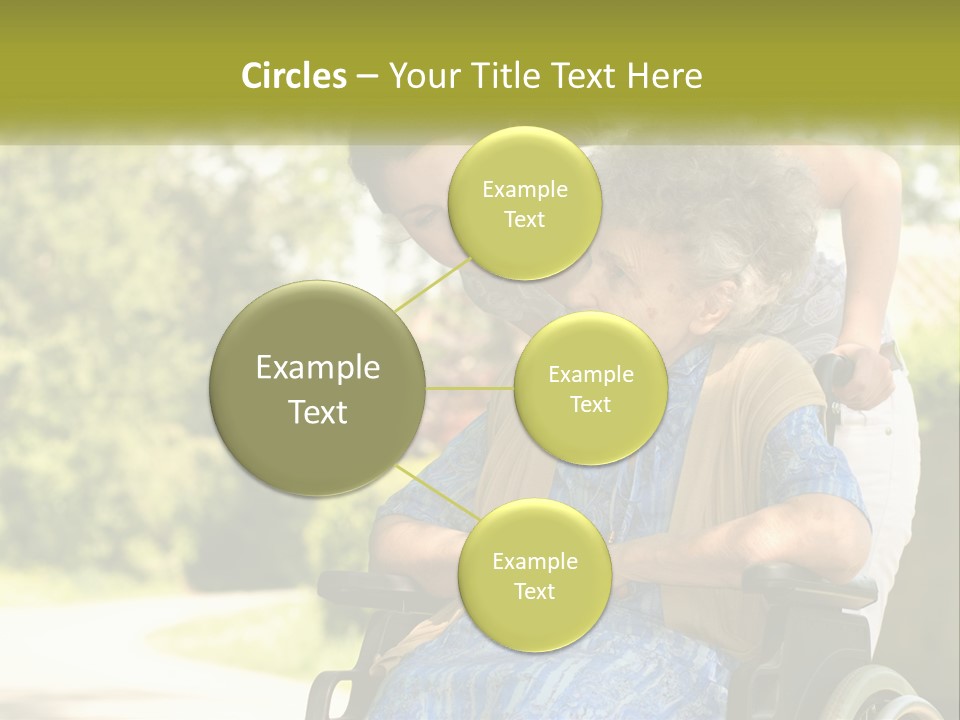 Woman Sad Older PowerPoint Template