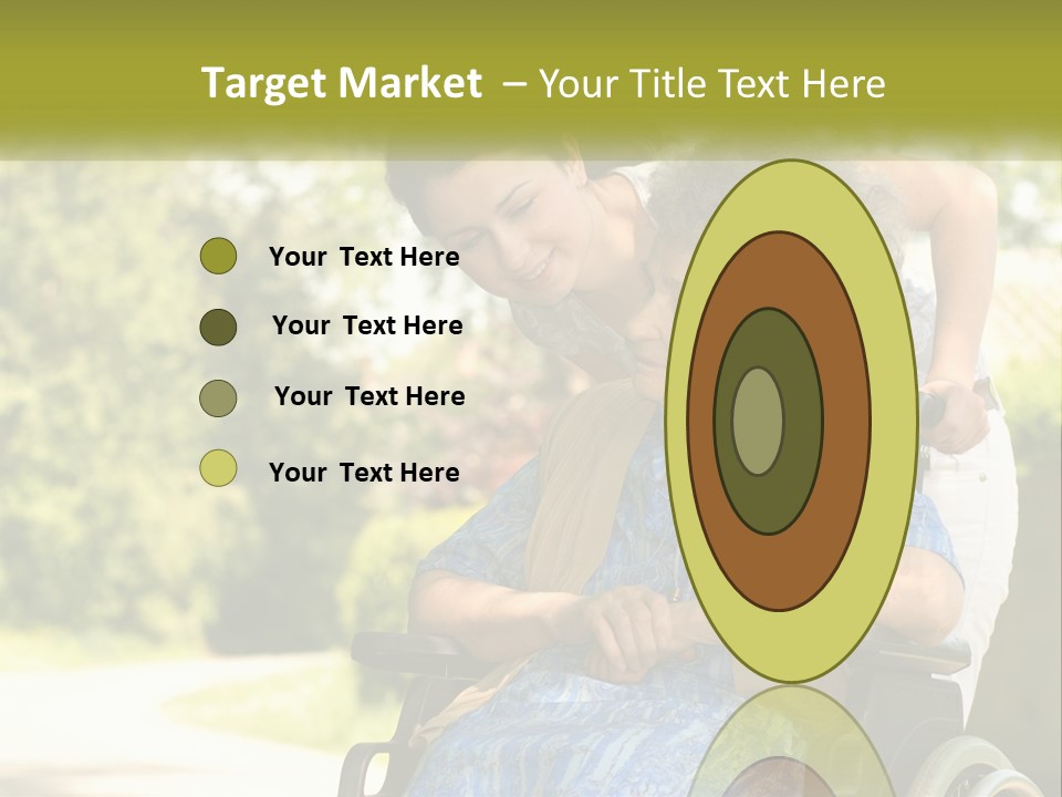 Woman Sad Older PowerPoint Template