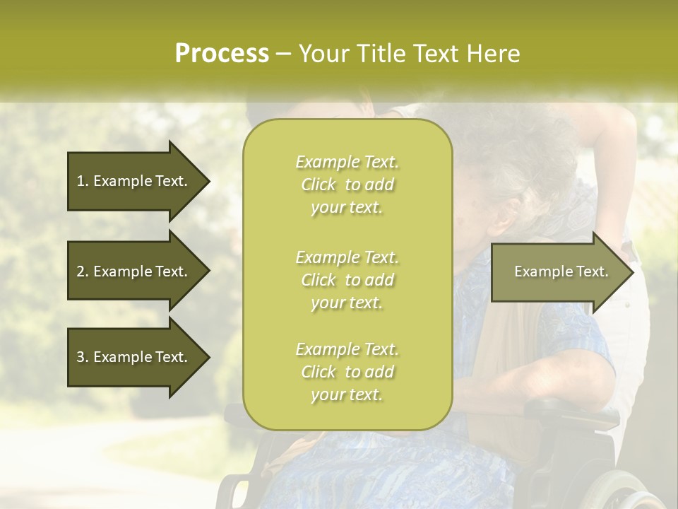Woman Sad Older PowerPoint Template