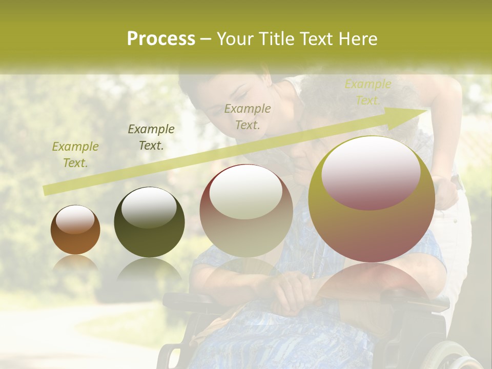 Woman Sad Older PowerPoint Template