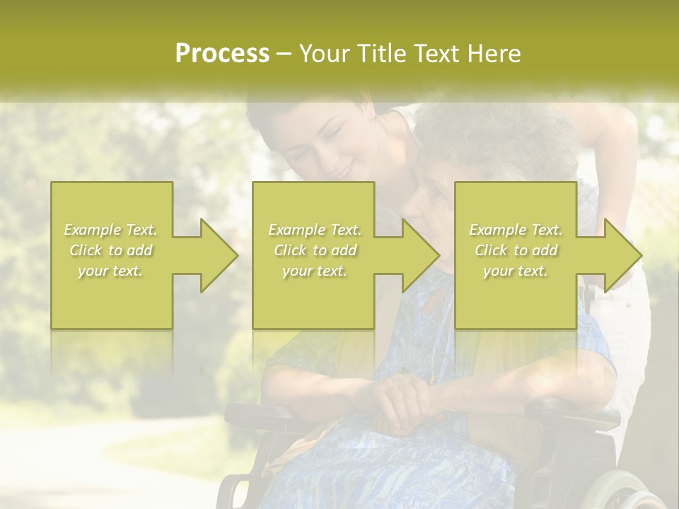 Woman Sad Older PowerPoint Template