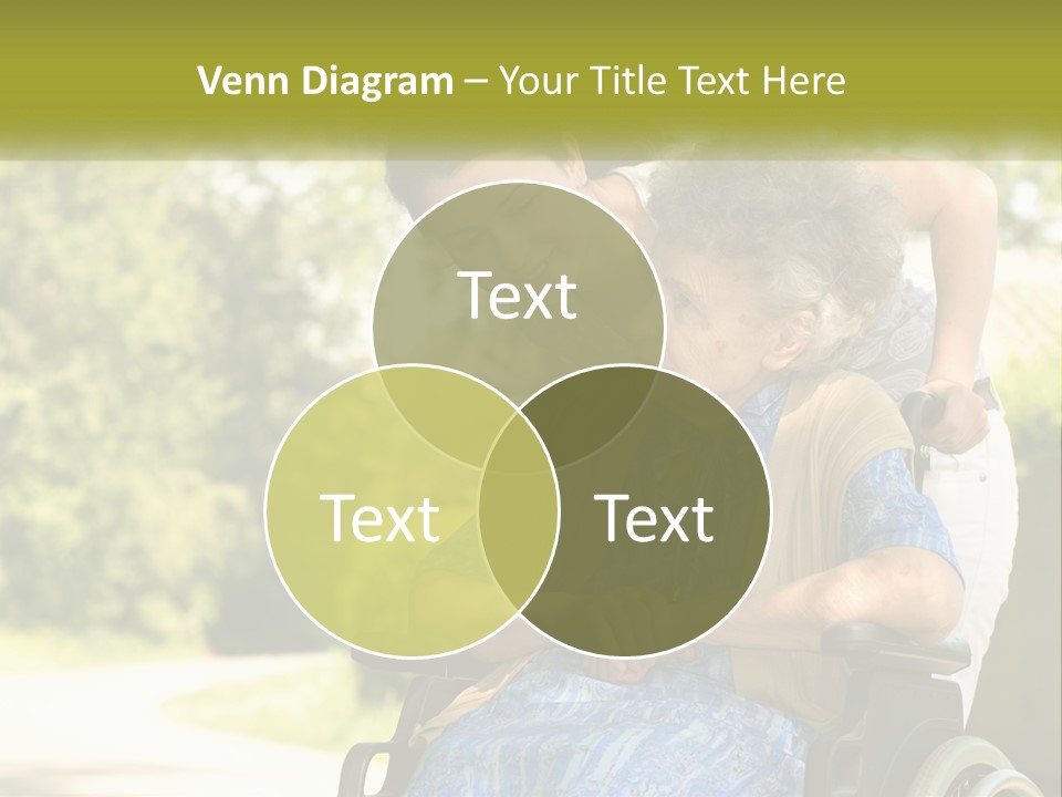 Woman Sad Older PowerPoint Template