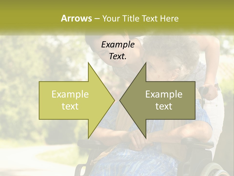 Woman Sad Older PowerPoint Template