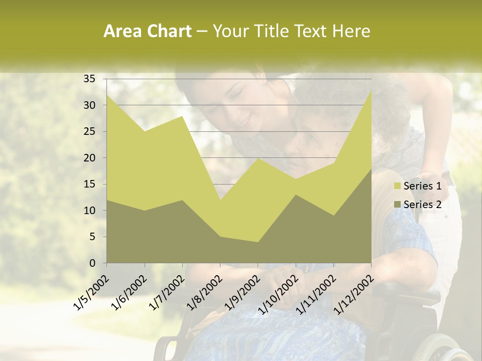 Woman Sad Older PowerPoint Template