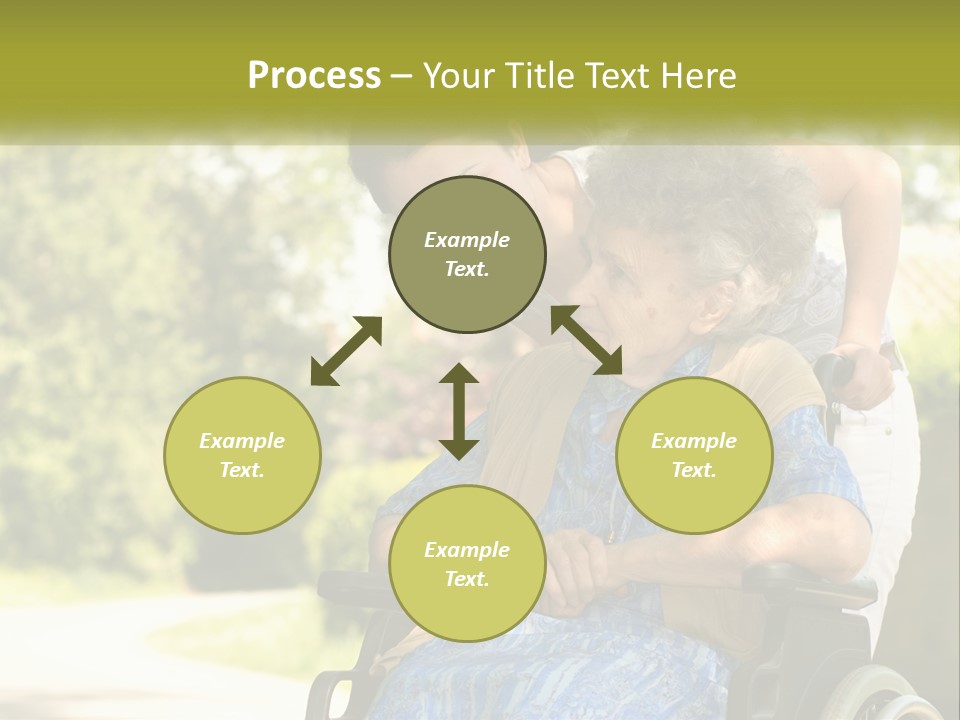 Woman Sad Older PowerPoint Template