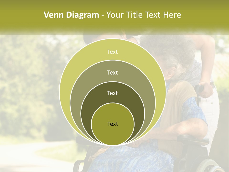 Woman Sad Older PowerPoint Template