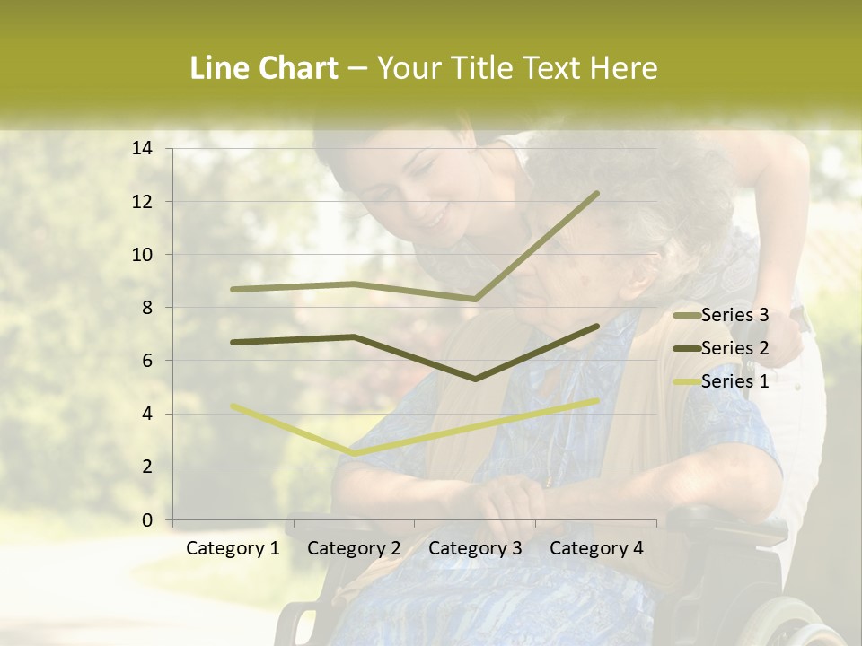 Woman Sad Older PowerPoint Template