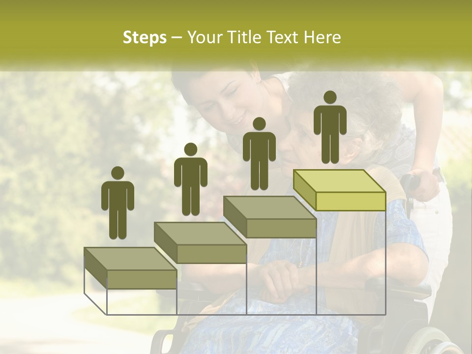 Woman Sad Older PowerPoint Template