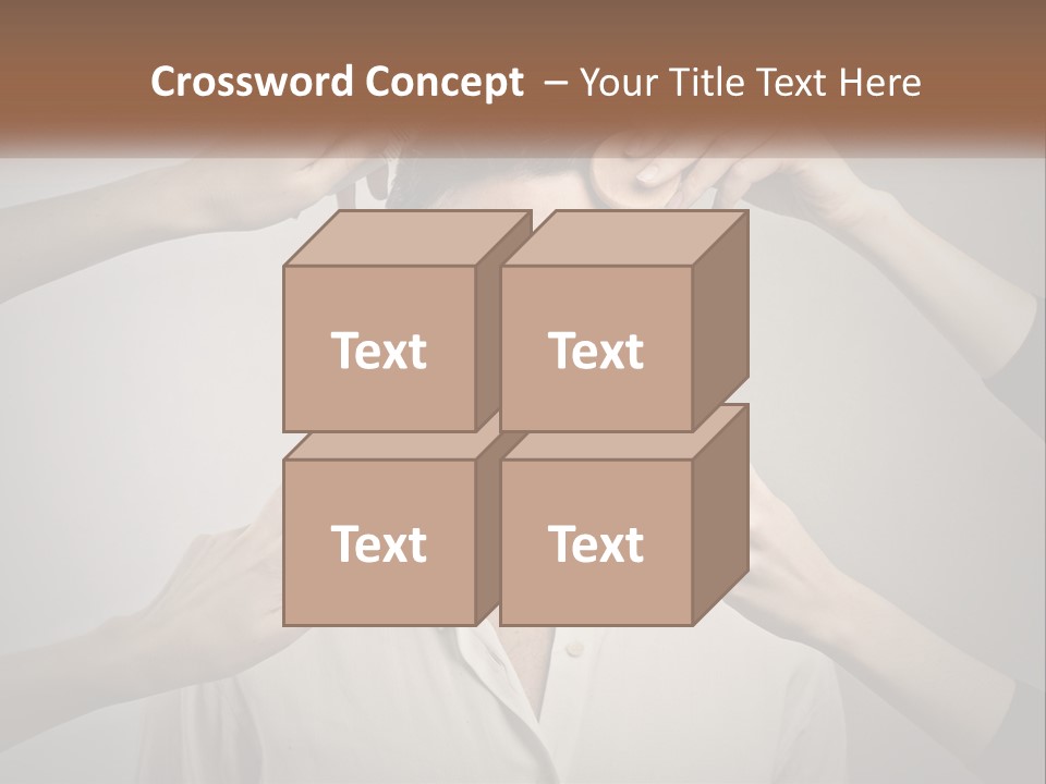 Senior Sunset Beach PowerPoint Template