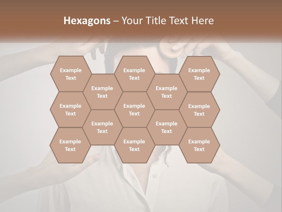 Senior Sunset Beach PowerPoint Template