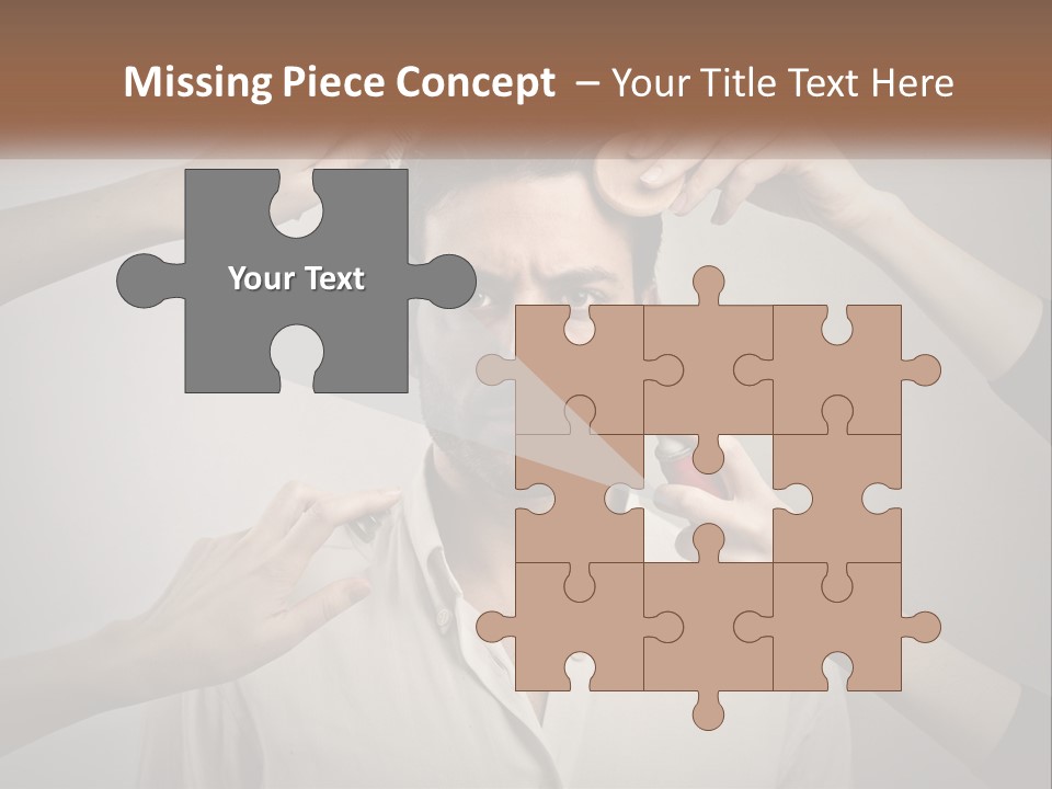 Senior Sunset Beach PowerPoint Template