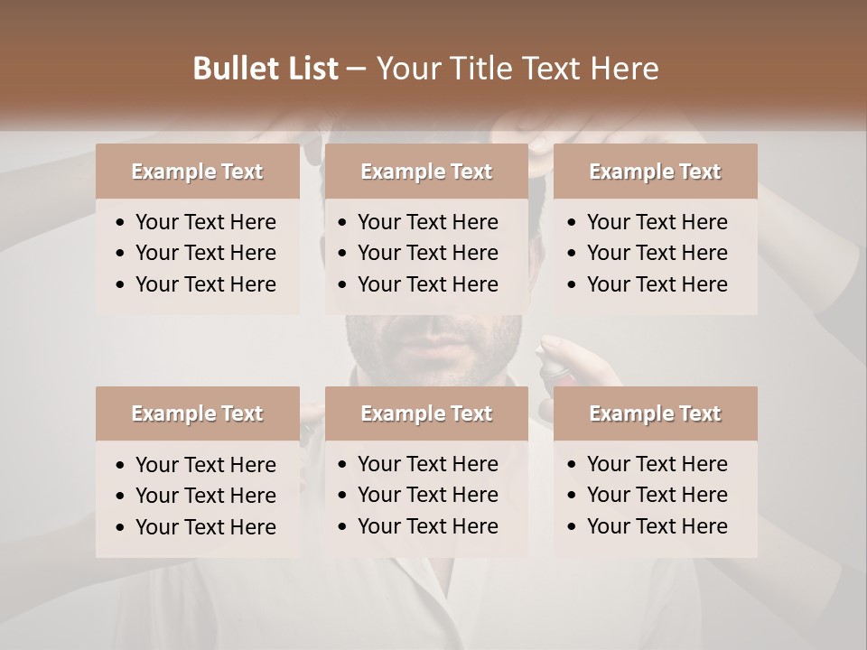 Senior Sunset Beach PowerPoint Template