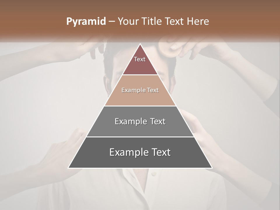 Senior Sunset Beach PowerPoint Template