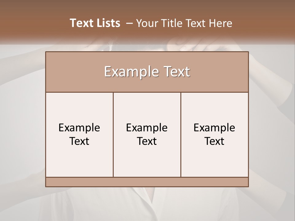Senior Sunset Beach PowerPoint Template