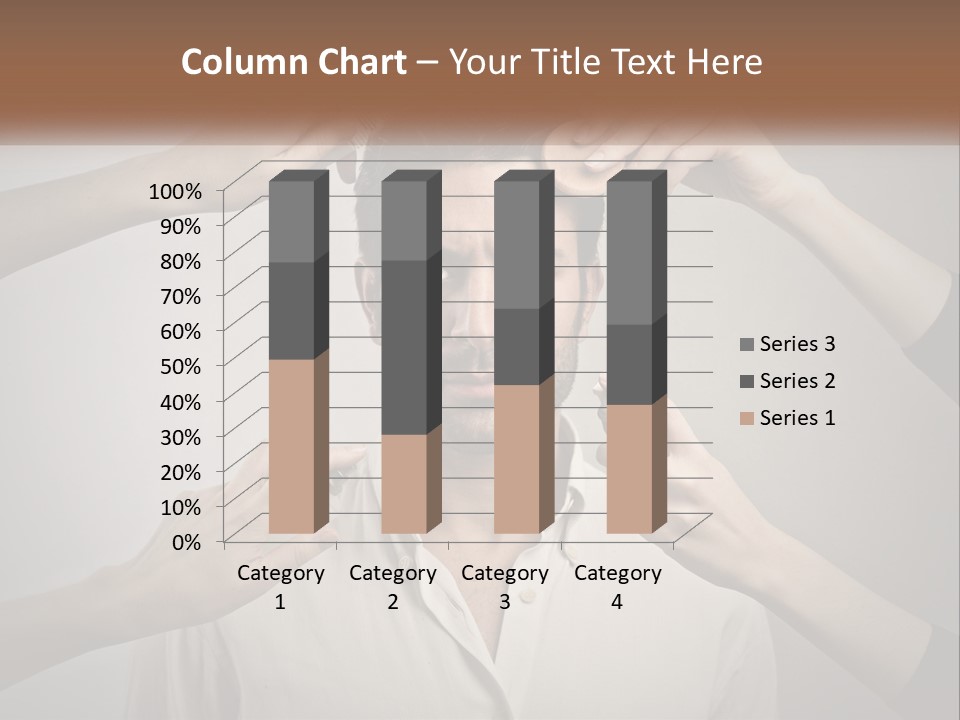 Senior Sunset Beach PowerPoint Template