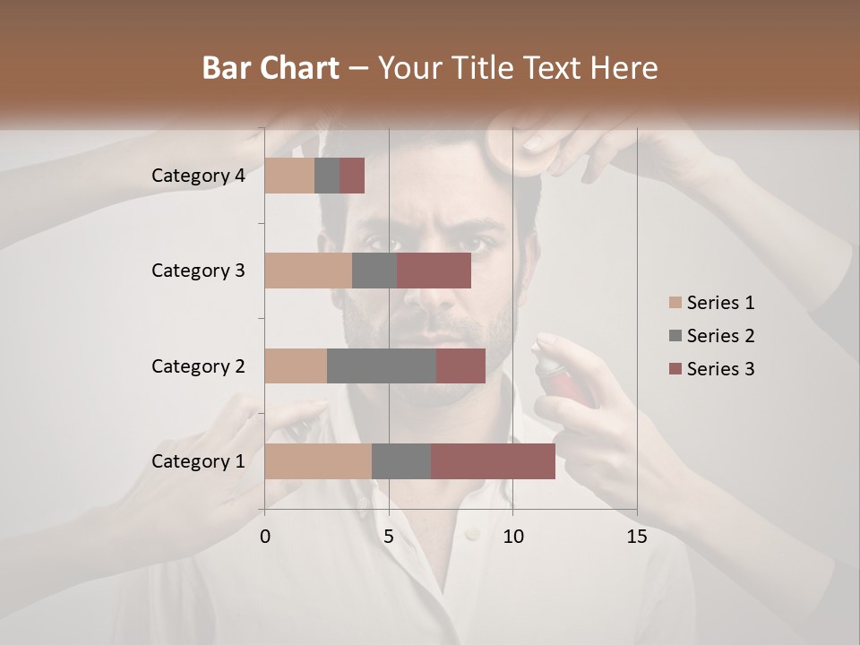 Senior Sunset Beach PowerPoint Template